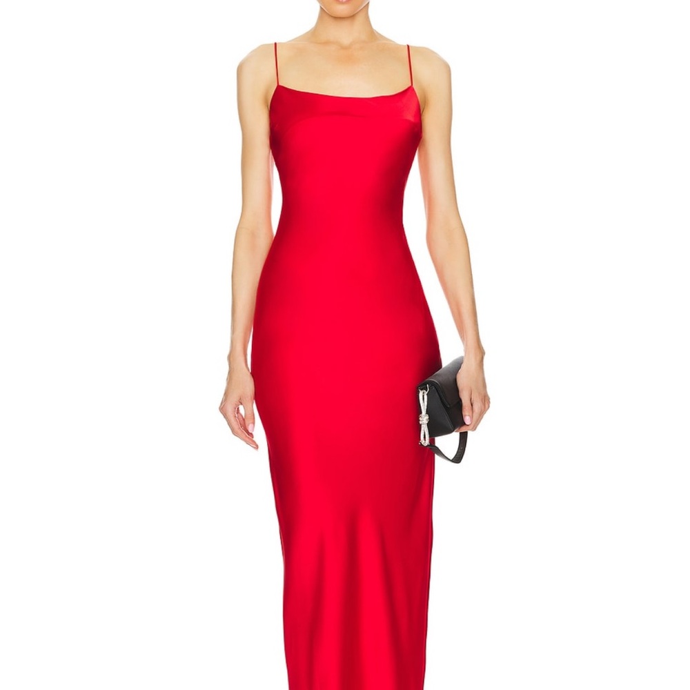 Lovers + Friends Vibrant Red Maxi Dress